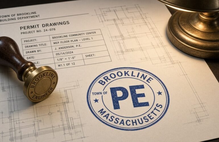Brookline Solar PE Stamp: When the Town Actually Asks featured photo