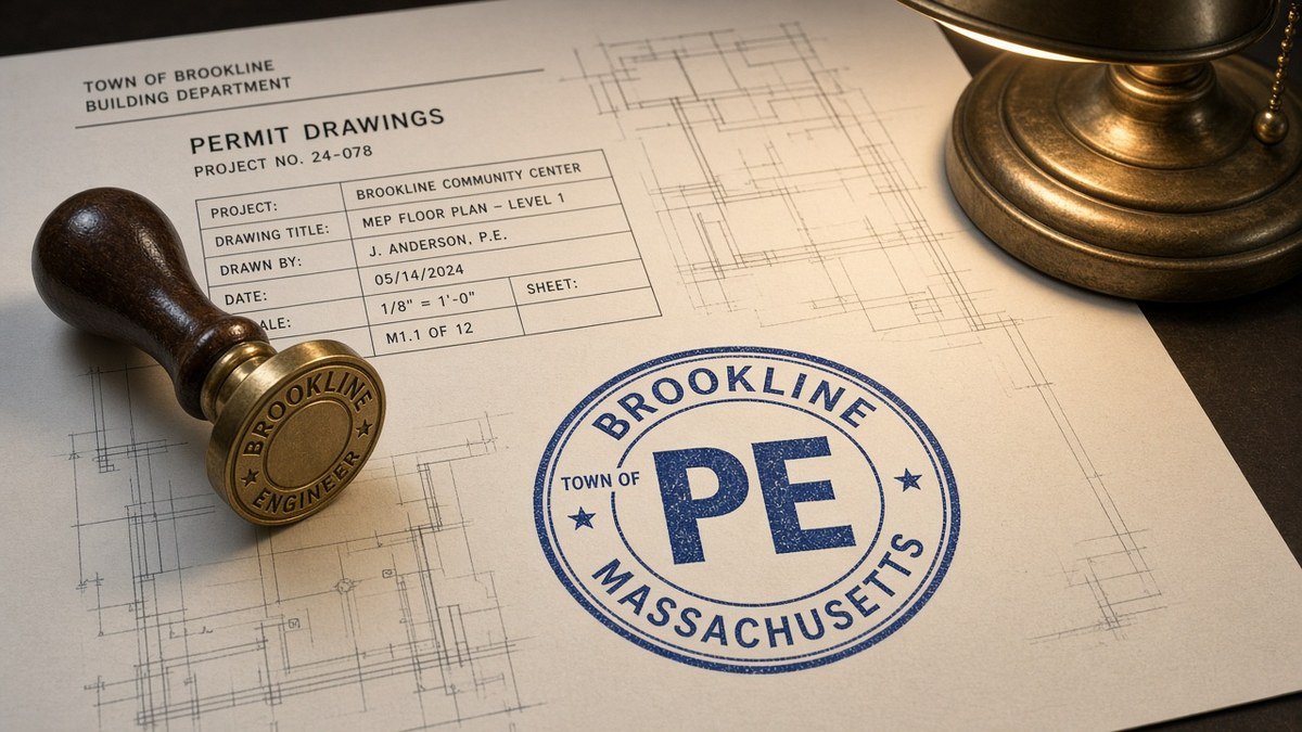 Brookline Solar PE Stamp: When the Town Actually Asks featured photo