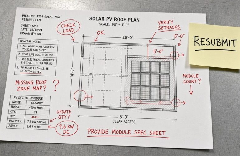 Lowell Solar Permit Comments: How to Resubmit Clean featured photo
