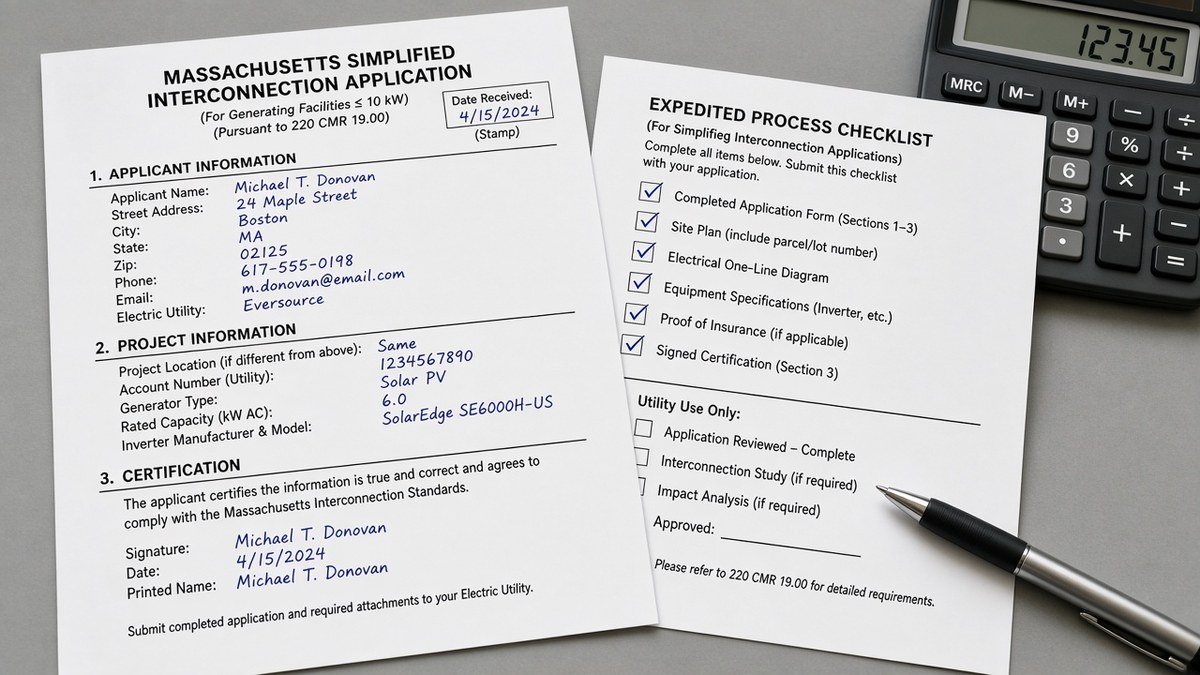Massachusetts Simplified Interconnection vs Expedited featured photo