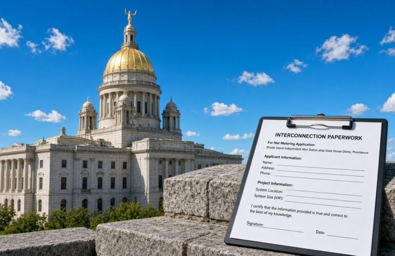 Rhode Island Energy Solar Interconnection vs Permit featured photo