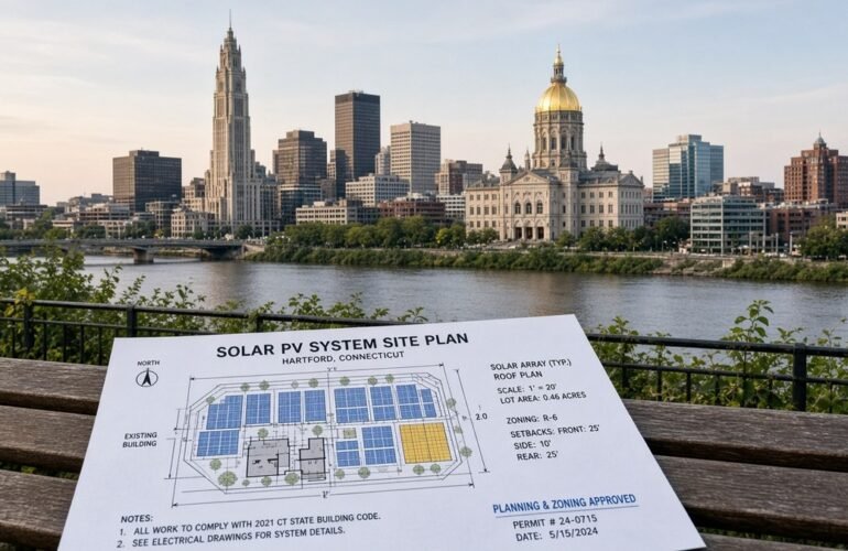 Hartford Solar Permit Design That Survives Plan Check featured photo