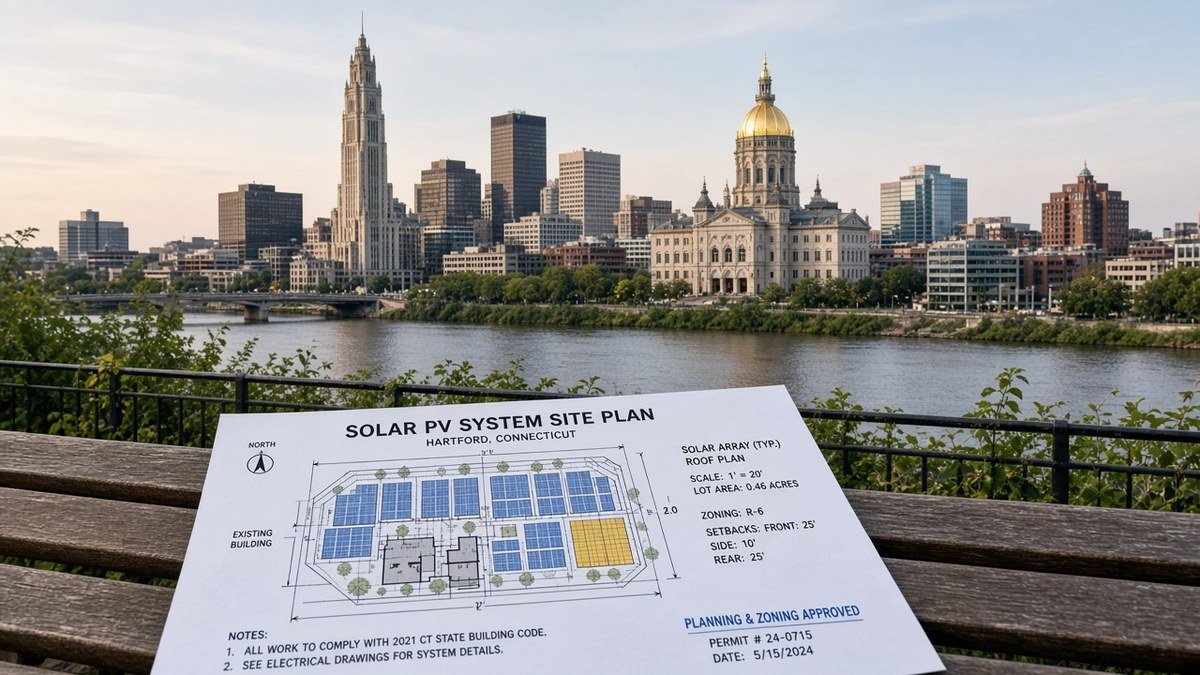 Hartford Solar Permit Design That Survives Plan Check featured photo