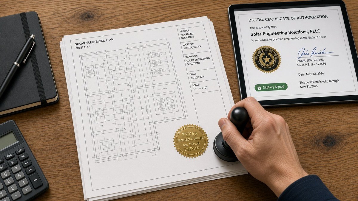 Wet Seal vs Digital PE Stamp Solar by Jurisdiction featured photo